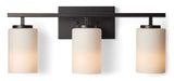 Northfield 3-Light Vanity Light Fixture, Matte Black A4T4 - product image 1