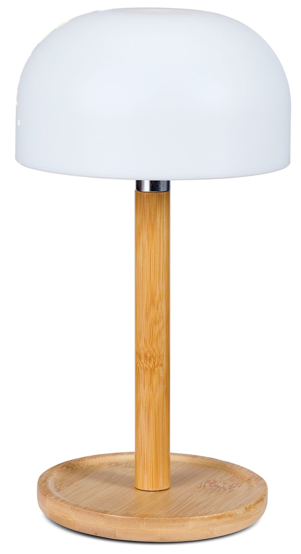 Outdoor Rechargable Bamboo Mushroom Lamp, Multiple Colour Modes N5L7 - product image 1