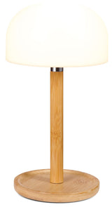 Outdoor Rechargable Bamboo Mushroom Lamp, Multiple Colour Modes N5L7 - product image 2