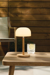 Outdoor Rechargable Bamboo Mushroom Lamp, Multiple Colour Modes N5L7 - product image 4
