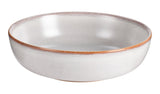 Reactive Glaze Dinner Bowl, 1-pc, White with Reactive Glaze H9G8 - product image 1