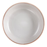 Reactive Glaze Dinner Bowl, 1-pc, White with Reactive Glaze H9G8 - product image 2