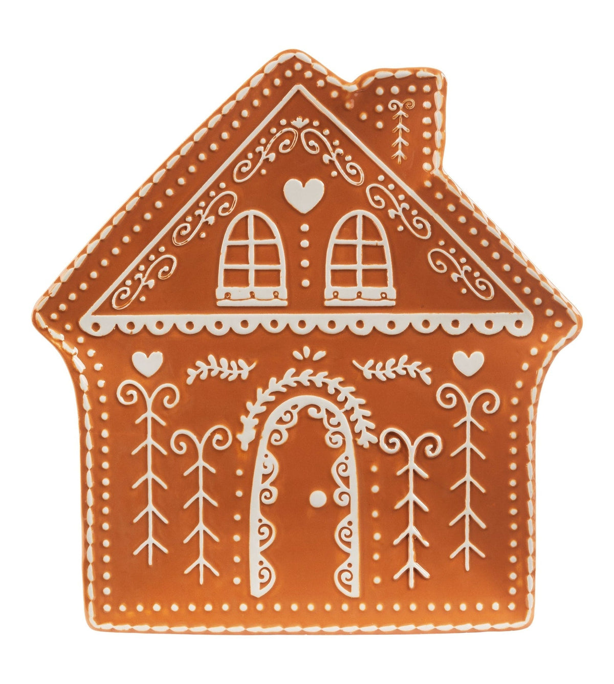 Santa's Workshop Collection Gingerbread Serving Platter K3F3 - product image 1