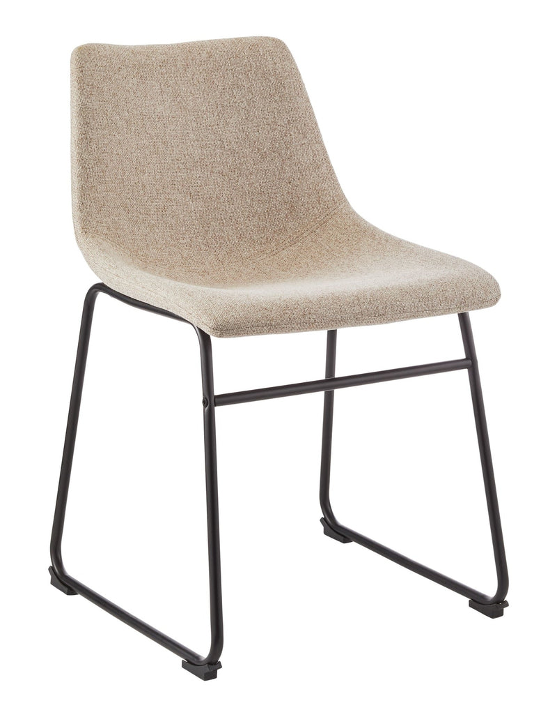 Scottie Modern Fabric Dining Chair, Dark Grey G6S9