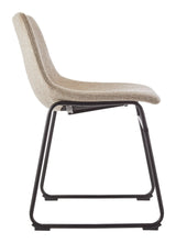 Scottie Modern Fabric Dining Chair, Dark Grey G6S9 - product image 3