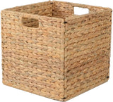 Weiss Cube Woven Natural Material Collapsible Basket, 13 x 13-in O7R0 - product image 1
