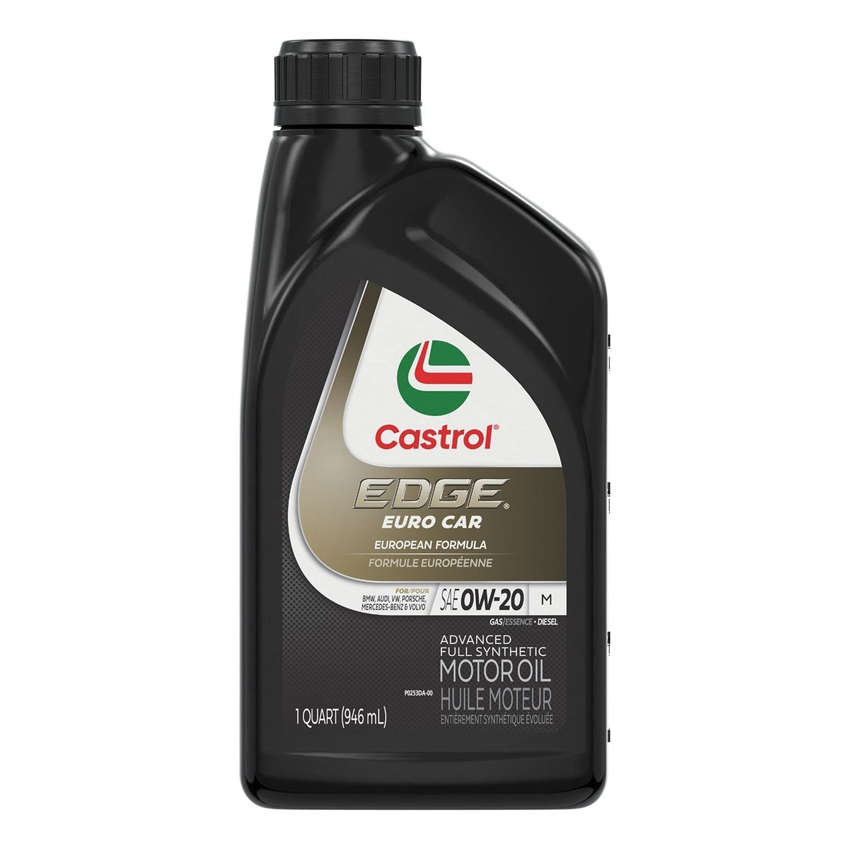 Edge Synthetic Euro M 0W20 Motor Oil, 946-mL P3G0 - product image 1