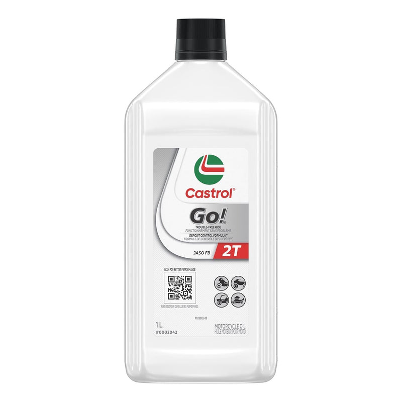 Go! 2-Stroke 2T Motorcycle Oil, 1-L K9I4