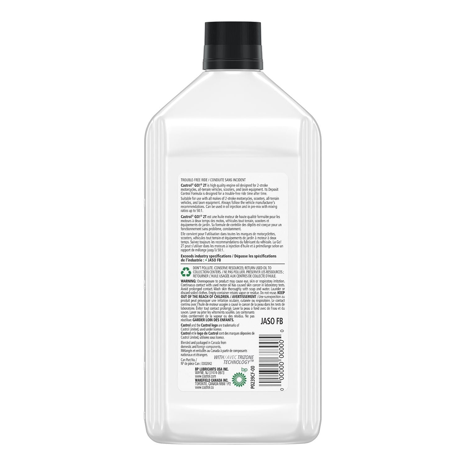 Go! 2-Stroke 2T Motorcycle Oil, 1-L K9I4 - product image 2