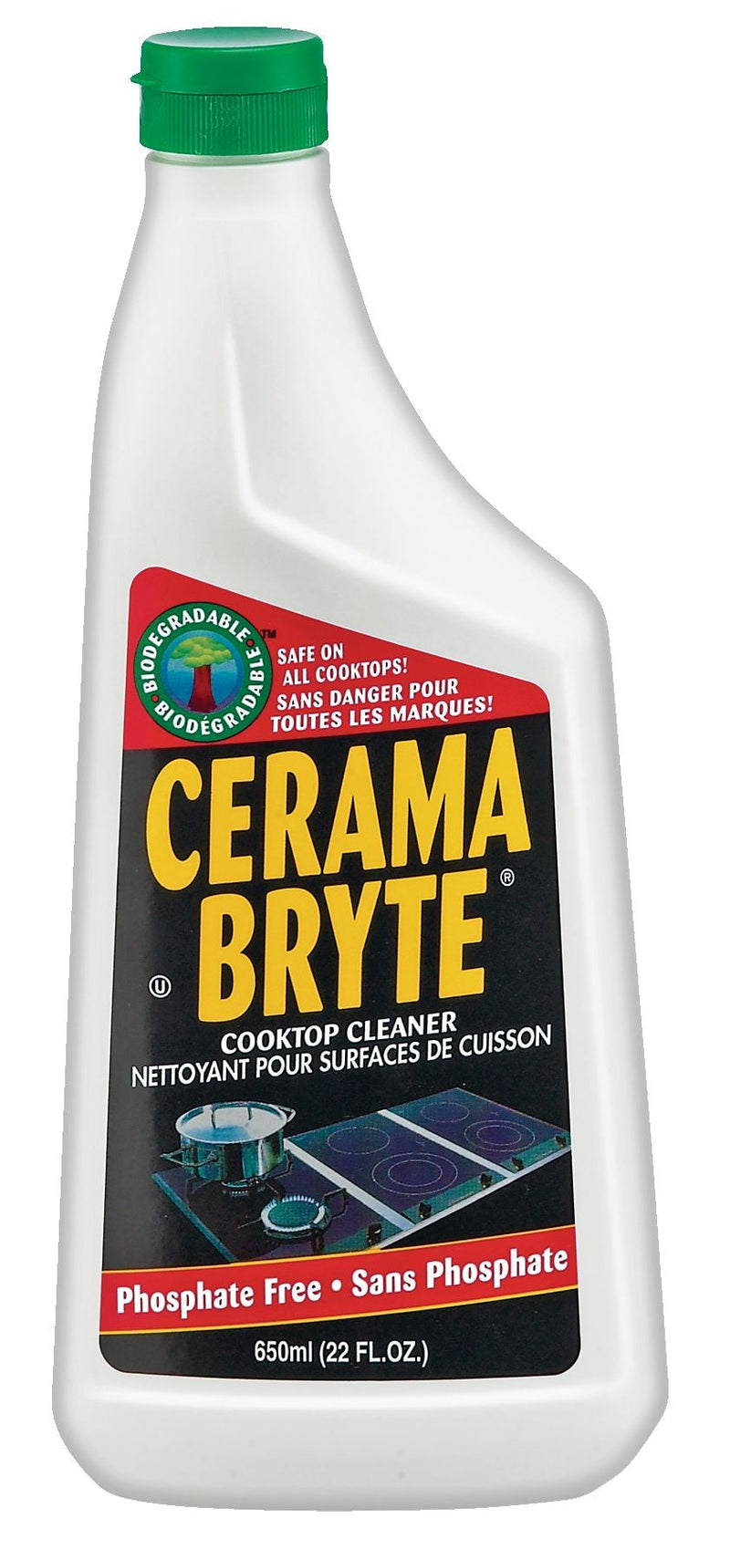 Bryte Ceramic Cooktop Cleaner, Biodegradeable, 650-mL L3Z5