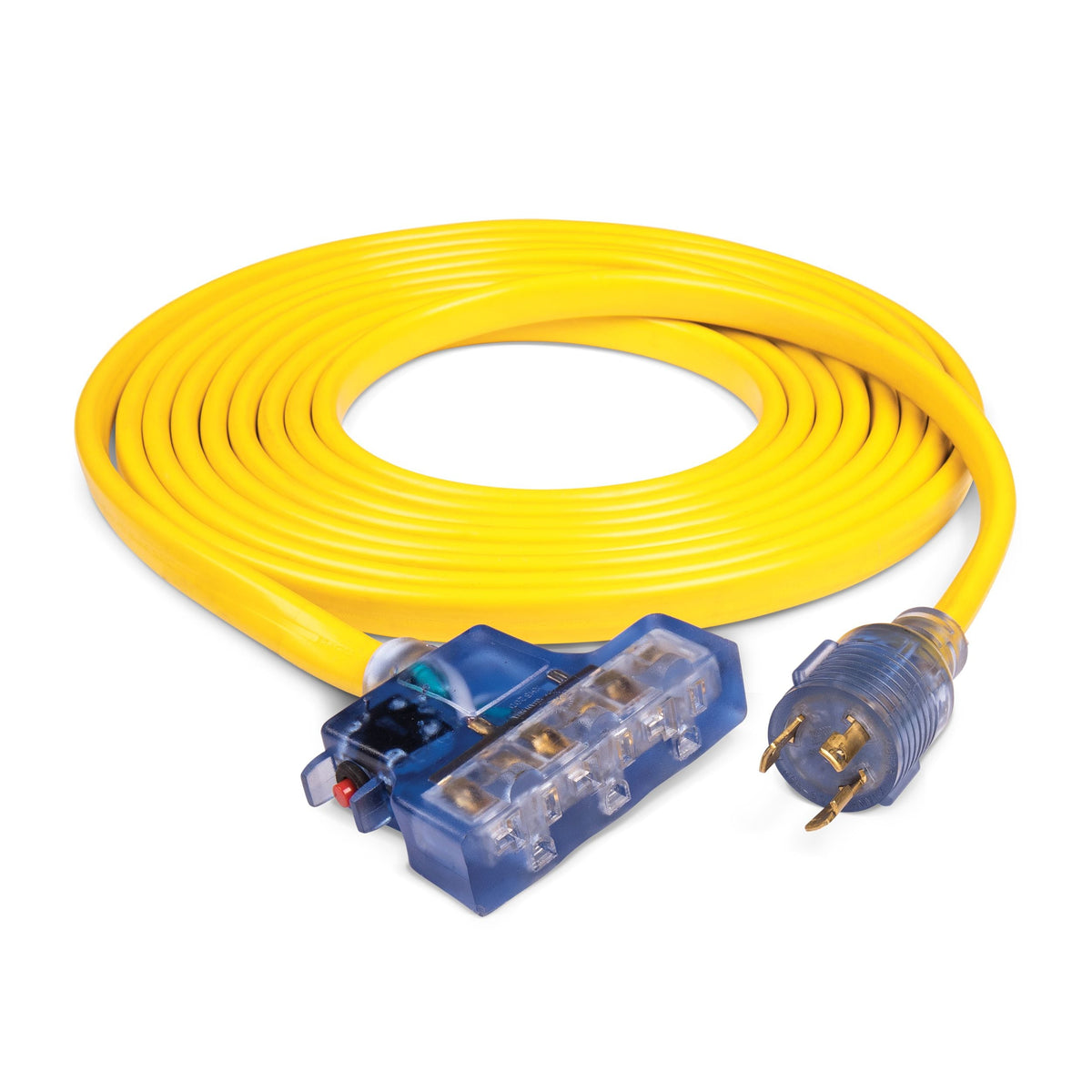 20A, 125V L5-30R Flat Design Generator Extension Cord, 25-ft H5P5 - product image 1