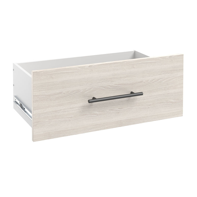 Suite Symphony Laminate Wood Drawer, White Timber, 25 x 10-in V5V2