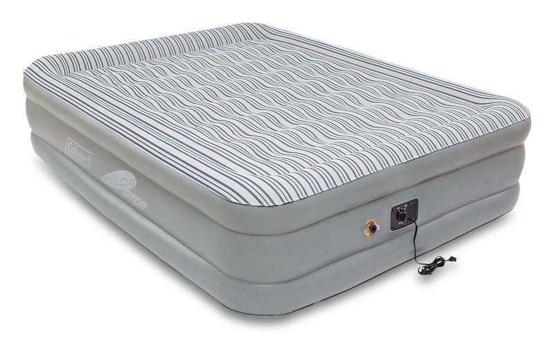 Queen SupportRest Elite Double-High Inflatable Air Mattress/Airbed with Built-In 120V Pump, Woods Outdoor Collapsible Folding Utility... X6I3