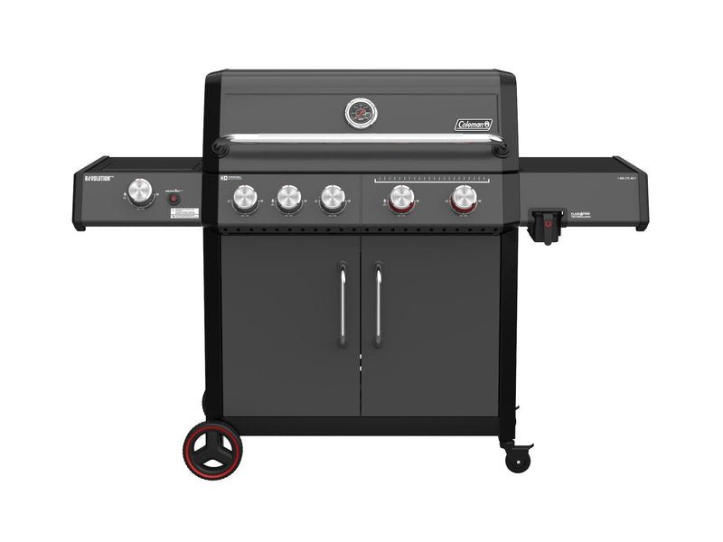Revolution II 5-Burner Grill and Griddle Combo LP Gas BBQ A4X5