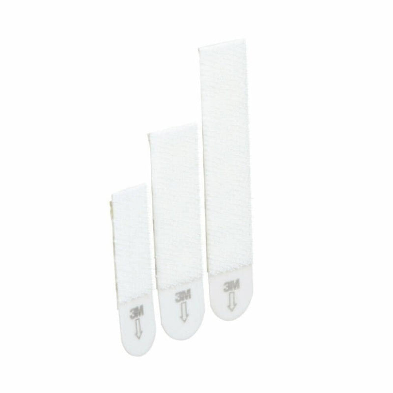 Adhesive Picture Hanging Strips Big Pack, White, 4-lbs to 16-lbs, Assorted Sizes, 34 Strips per Pack F6J4