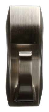 Medium Metal Décor Hook with Adhesive Strips, Brushed Nickel, 3-lbs, 1 Strip per Pack Y4R2 - product image 1