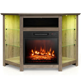 Fireplace TV Stand with Led Lights and 18" B6T6 - product image 1