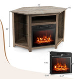 Fireplace TV Stand with Led Lights and 18" B6T6 - product image 8