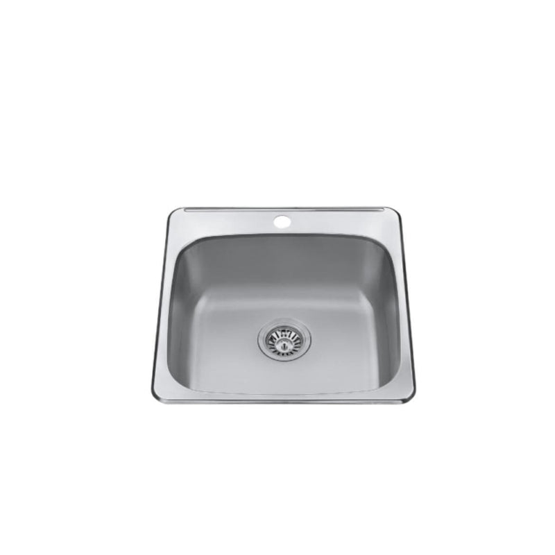 Drop-in Sink, 20-in x 20-in x 7-in L9X2