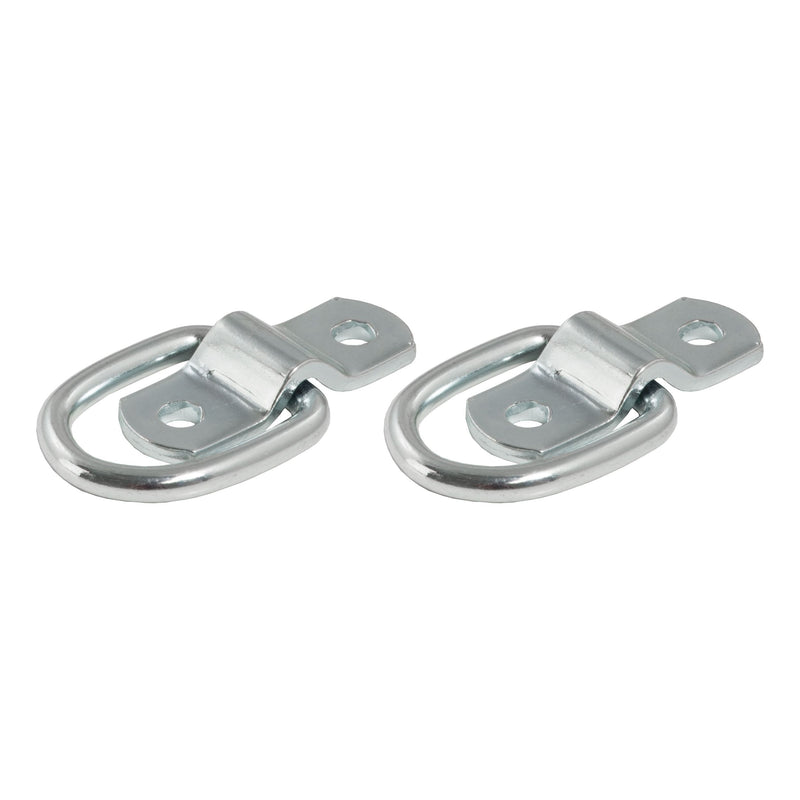 1-in x 1-1/4-in Surface-Mounted Tie-Down D-Rings, 1200-lb, 2-pk R0P5