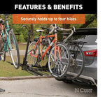 18087 Tray-Style Hitch-Mounted Bike Rack (4-Bike, 2-in Shank) Z7Y5 - product image 7