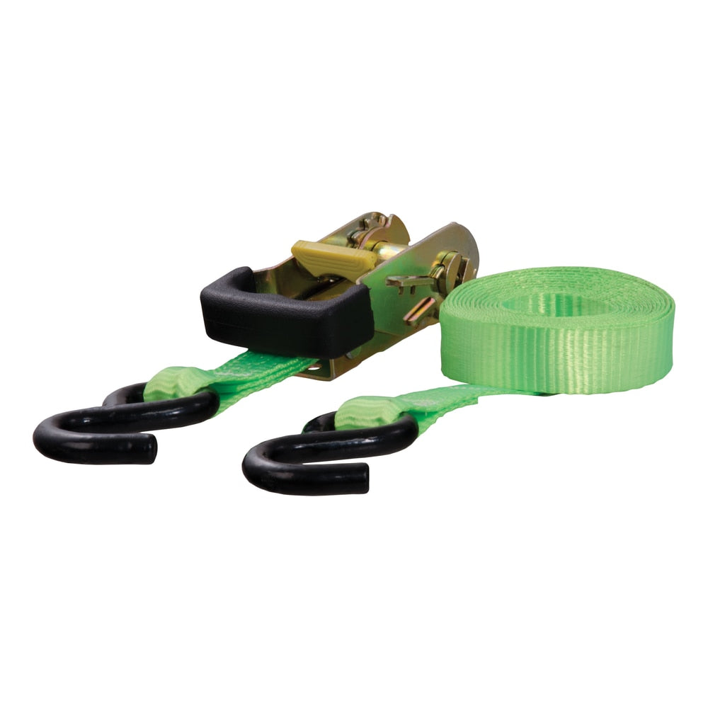 83027 16-ft Lime Green Cargo Strap with S-Hooks (1,100-lb) C4U6 - product image 1