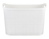 Extra Large Jute Weave Storage Basket, White E7V2 - product image 1