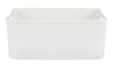 Medium Jute Weave Nesting Storage Basket, White P8S6 - product image 1