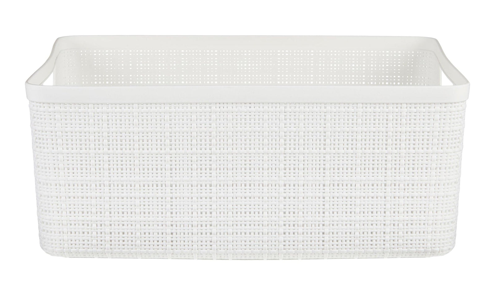 Medium Jute Weave Nesting Storage Basket, White O6C9 - product image 1