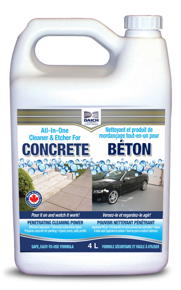 Safe All-In-One General Purpose Concrete Cleaner & Etcher I6U3