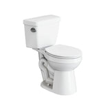 2-Piece Round Toilet Bowl with Soft Close, White, 4.8-L, Single Flush A2Z2 - product image 1
