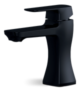 Aztek Single Handle 4-in Centreset Bathroom Sink Faucet with Pop-up Drain, Matte Black C9B4 - product image 1
