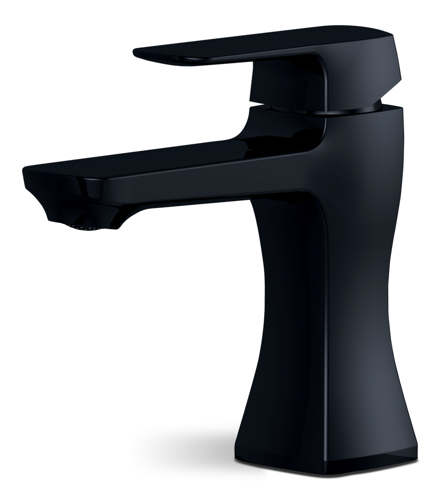 Aztek Single Handle 4-in Centreset Bathroom Sink Faucet with Pop-up Drain, Matte Black I9L1 - product image 1