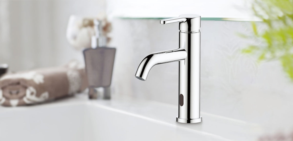 Tronus Touchless Single Control Lavatory/Bathroom Sink Faucet, 4-in Centerset, Chrome N2H9 - product image 3