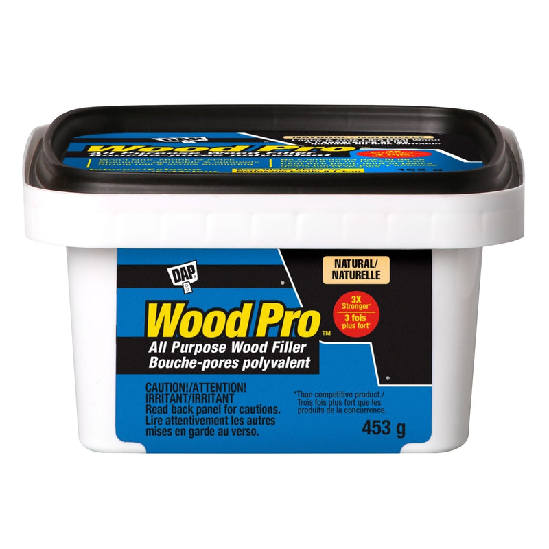 WOODPRO All Purpose Wood Filler, Natural, 453-g F0G6
