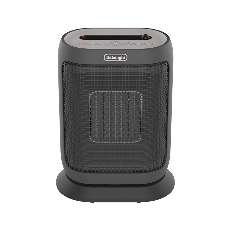 HFX42T15GI Oscillating Compact Ceramic Space Heater, 1500W, Grey N8K5