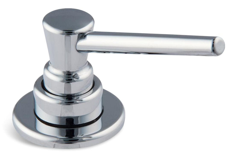 Faucet Soap/Lotion Dispenser with Refill Funnel, Chrome T8E3