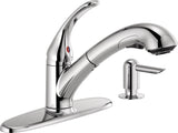 Principals Single Handle Pull Out Kitchen Faucet, Chrome Y5P4 - product image 1