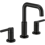Two Handle Widespread Bathroom Faucet, Matte Black T1B1 - product image 1