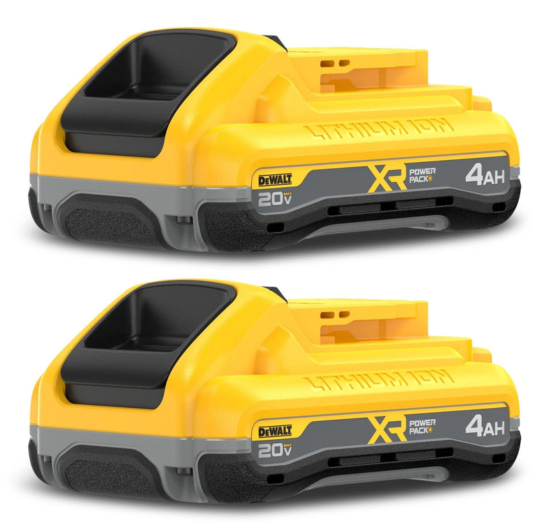 20V MAX XR 4Ah Powerpack Battery with LED Indicator, 2-pk D2D2