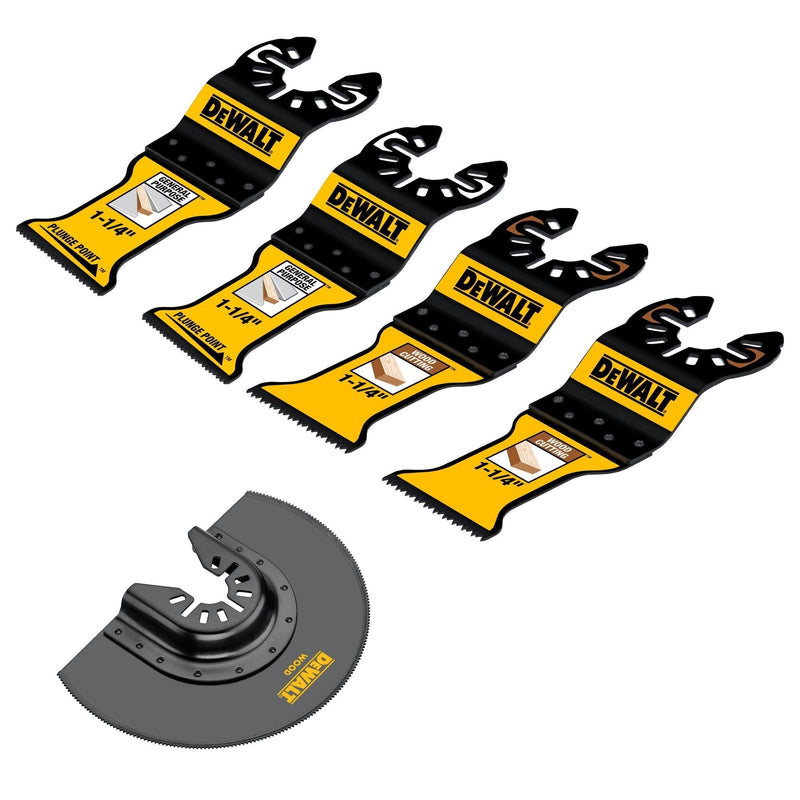 Oscillating Blade Set, 5-Piece F7A4