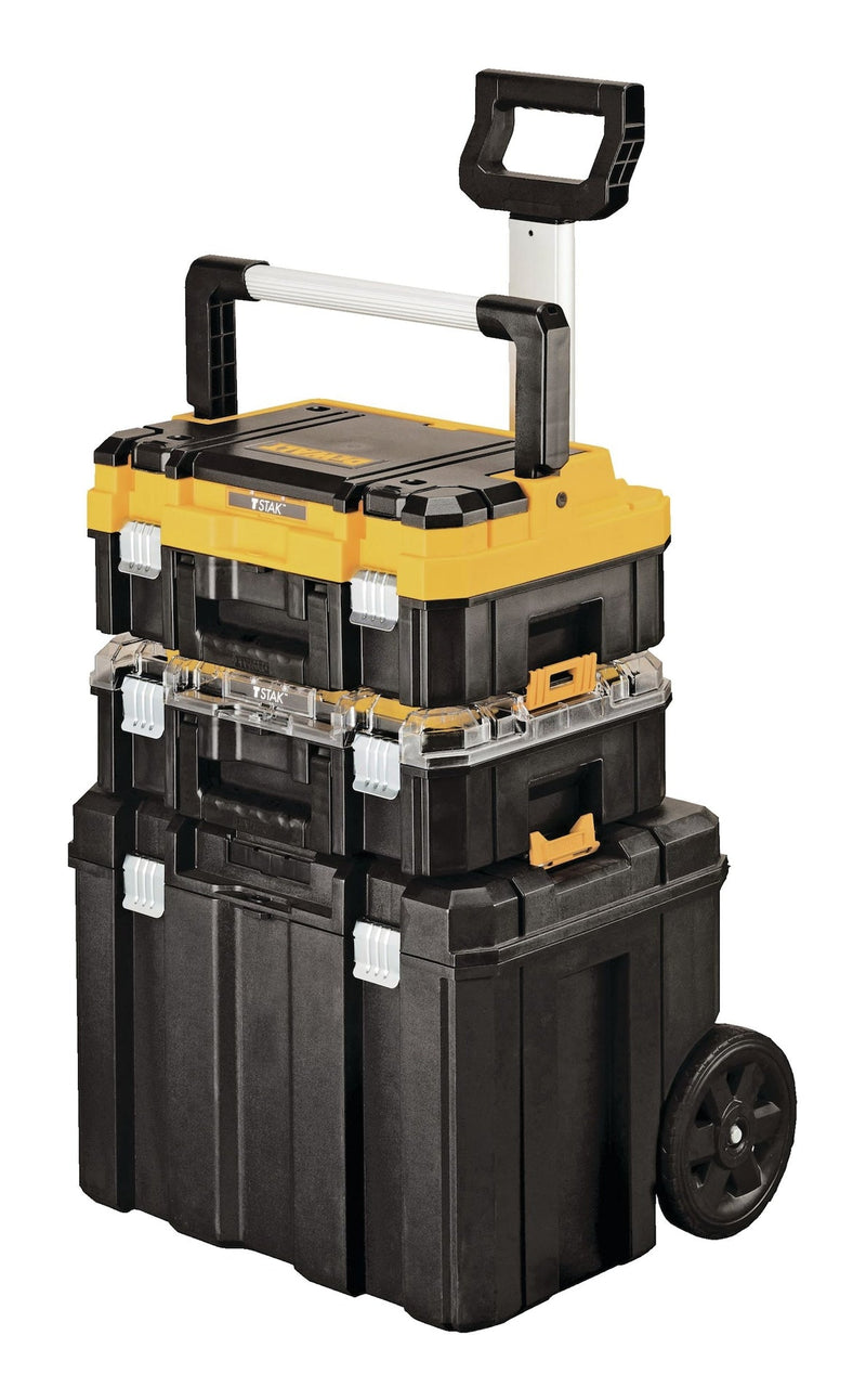 TSTAKModular Portable Tower Toolbox/Tool Storage System with Wheels & Lids, 20x17x27-in, 3-pc M0R7