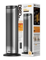 Home 1500W PTC Convection Oscillating Ceramic Electric Tower Heater, 23-in Z8B7 - product image 3