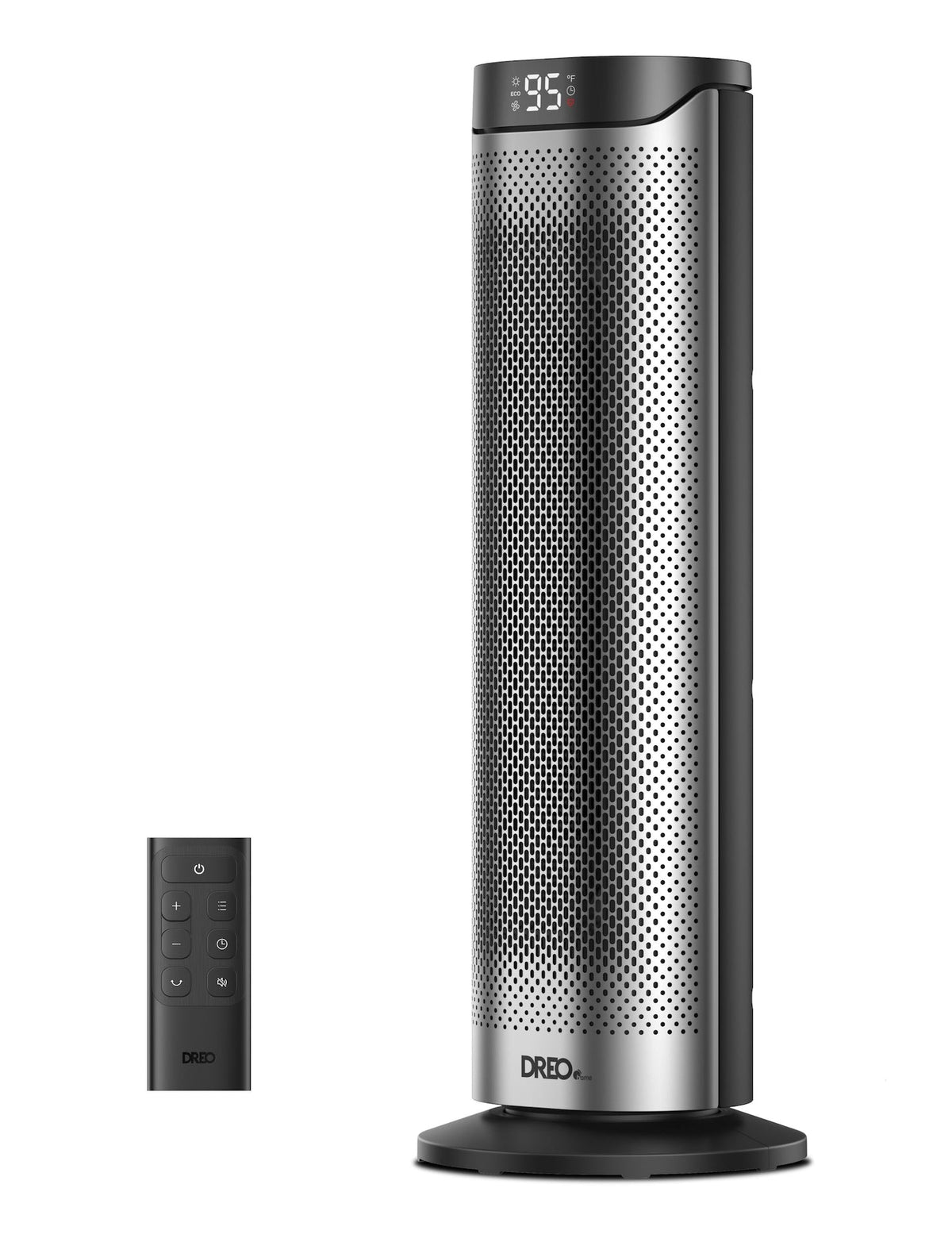Home 1500W PTC Convection Oscillating Ceramic Electric Tower Heater, 23-in Z8B7 - product image 4