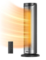 Home 1500W PTC Convection Oscillating Ceramic Electric Tower Heater, 23-in Z8B7 - product image 7