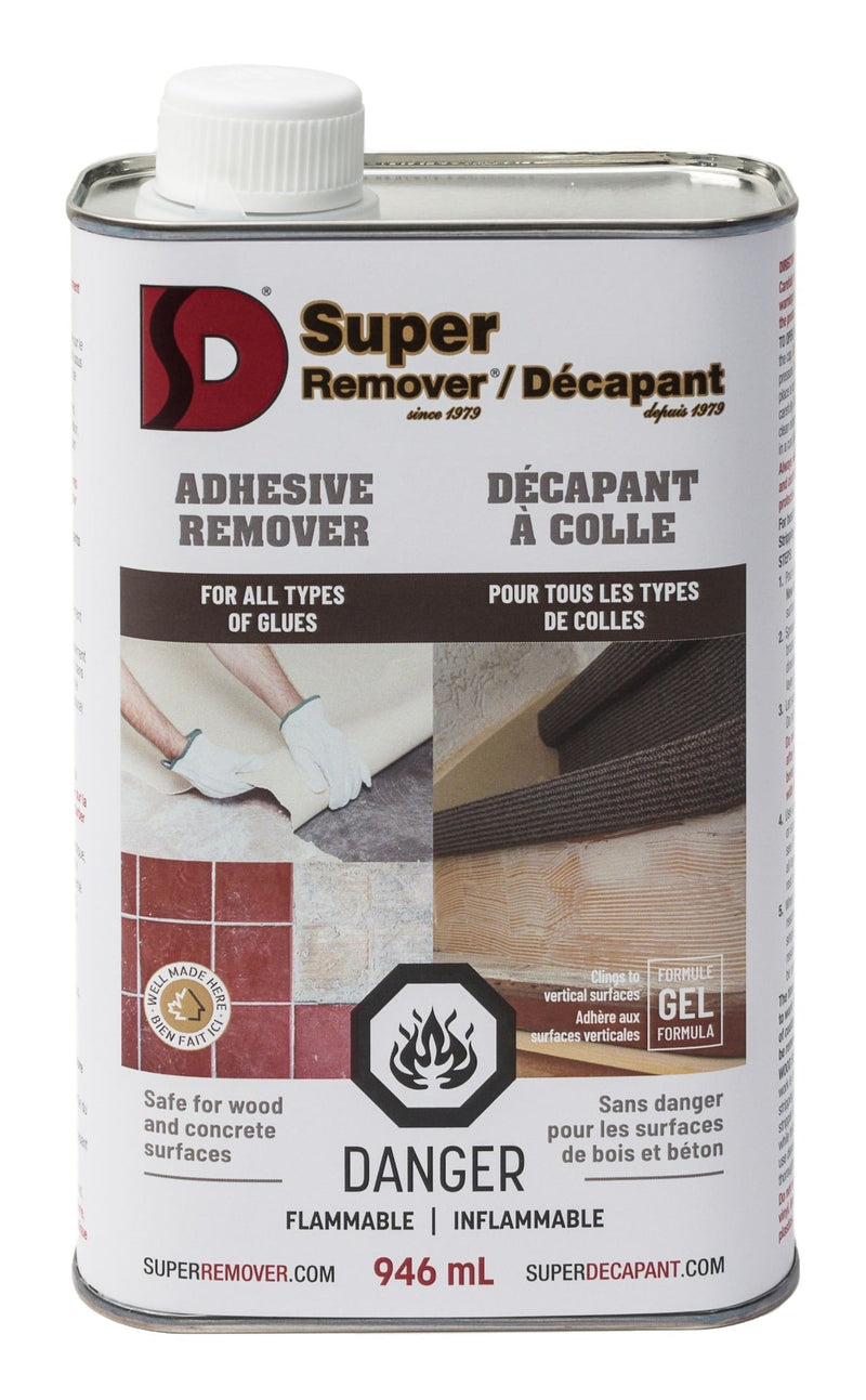 Super Remover Multi-Surface Adhesive Glue Remover, Methylene Chloride-Free, 946-mL F3H2