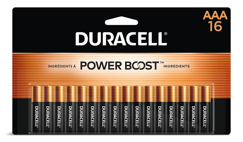 Coppertop AAA Batteries, Alkaline,16-pk Z3W5