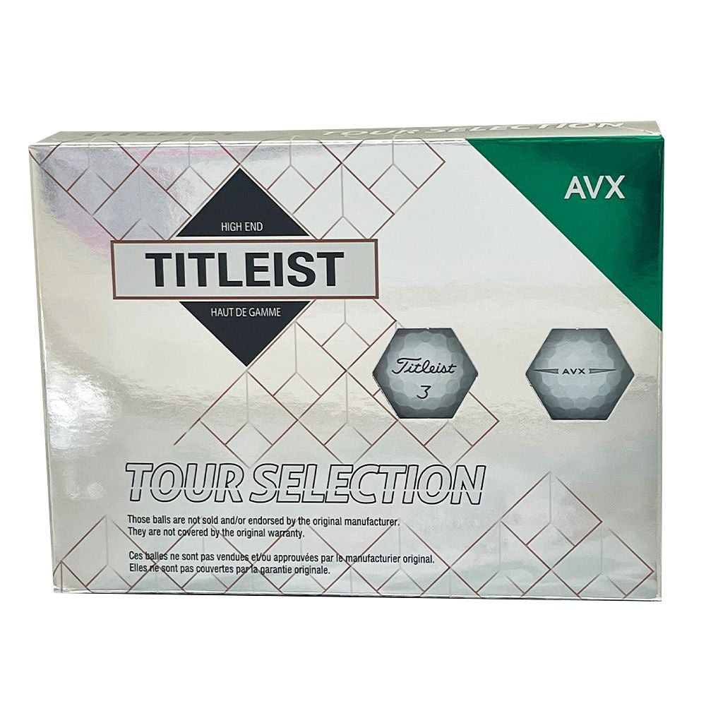 Premium Line Titleist AVX Recycled Golf Balls, White, 12-pk S1H3 - product image 1