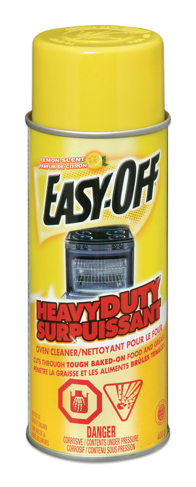 Easy Off Heavy-Duty Oven Cleaner Spray, Lemon Scent, 400-g A4G4
