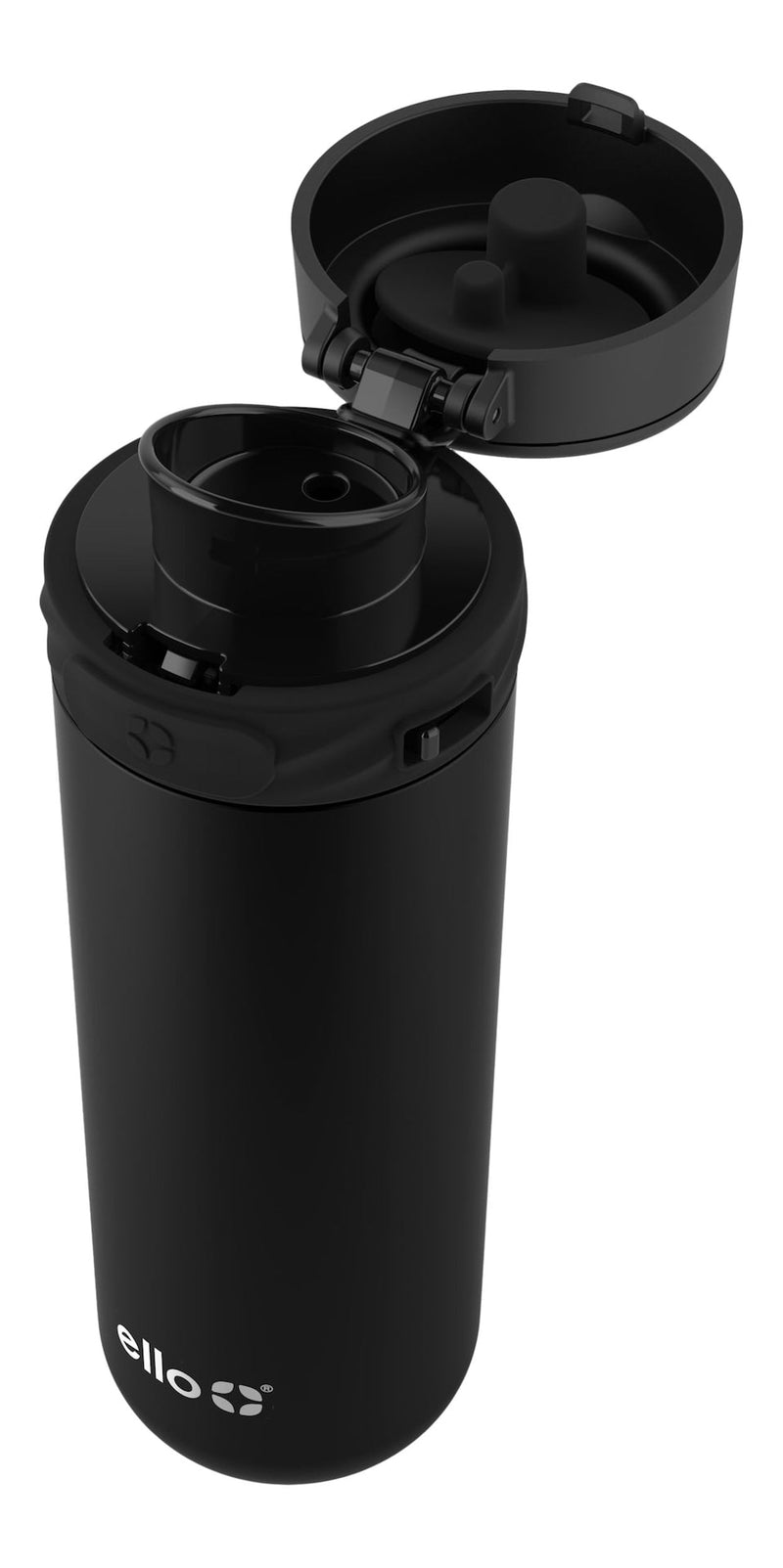 Haven Vacuum Insulated Stainless Steel Travel Mug, 16-oz, Black, with Carry Loop C0W9